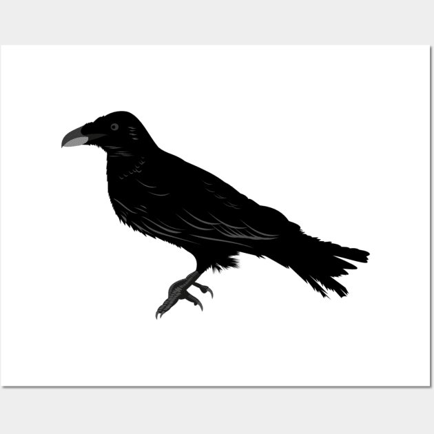 Fish Crow Wall Art by stargatedalek